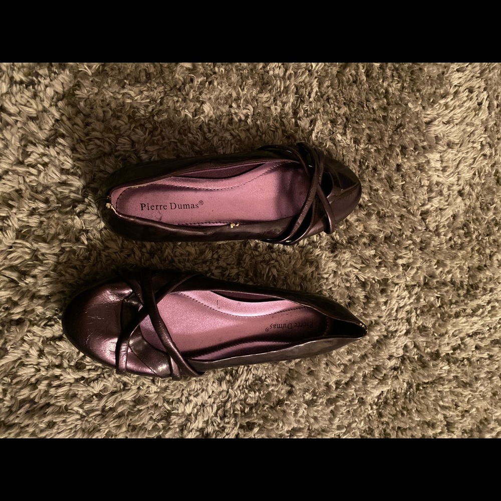 Purple flats